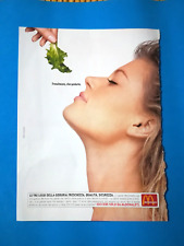 RITAGLIO DI GIORNALE PUBBLICITA' MCDONALD'S DA COLLEZIONE - (141)