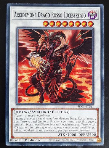 Arcidemone drago rosso - drago,