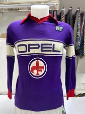MAGLIA CALCIO JERSEY SOCCER FOOTBALL VINTAGE WOOL LANETTA FIORENTINA ENNERRE n.4