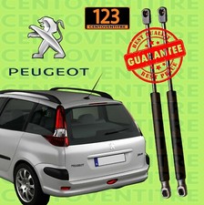 Ammortizzatori Molle a Gas Pistoni Pistoncini Portellone Bagagli Peugeot 206 SW