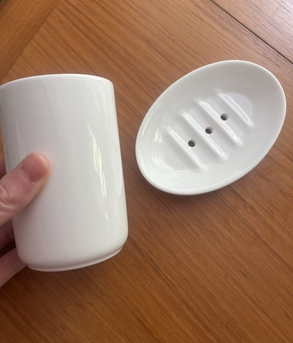 Set ikea ceramica bianca - set,
