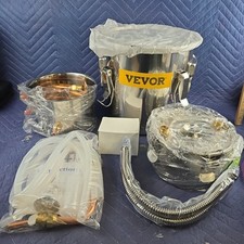 Alcool Ancora 3 Gal. Distillatore di alcool in acciaio inox kit birra casalinga con poliziotto