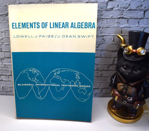 Elements linear algebra - of,