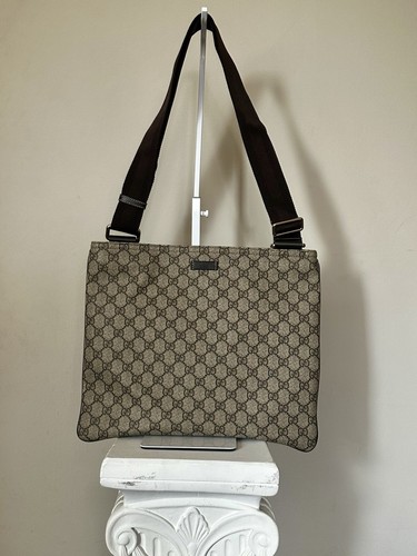 Gucci canvas crossbody bag - gg,
