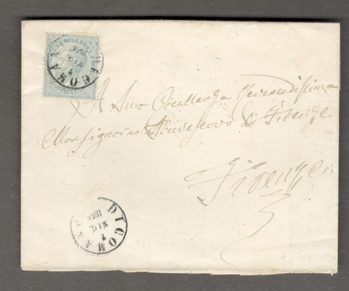 1864 italia lettera - italia,