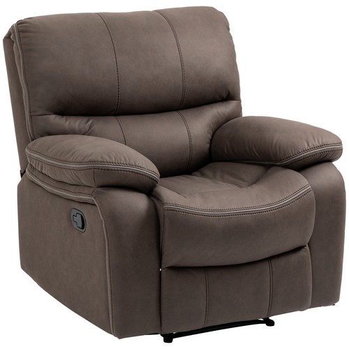 Homcom poltrona reclinabile - poltrona,