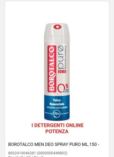 Borotalco deodorante spray - borotalco,