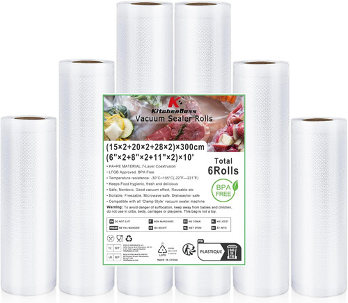 Kitchenboss rotoli sottovuoto - rotoli,