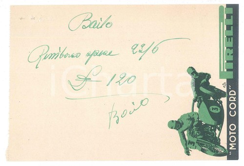 1940 ciclismo autografo - ca,