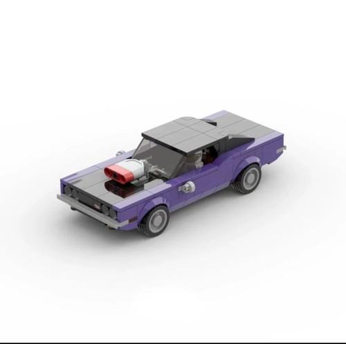 Moc lego car - moc, dodge