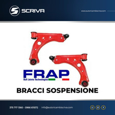 COPPIA BRACCI OSCILLANTI ANTERIORI RINFORZATI FIAT GRANDE PUNTO 1.3 MULTIJET