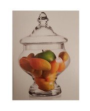 Barattolo vetro coperchio