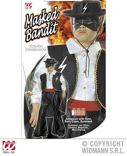 Costume bandito mascherato - bandito,