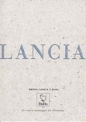 Catalogue brochure lancia - catalogue, y