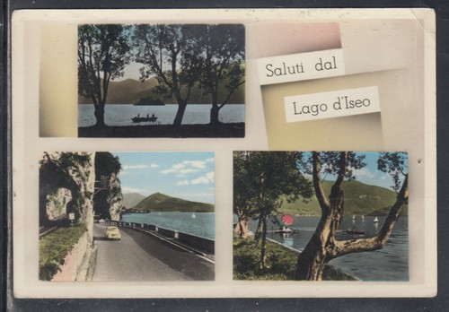 Cartolina saluti dal - cartolina, lago