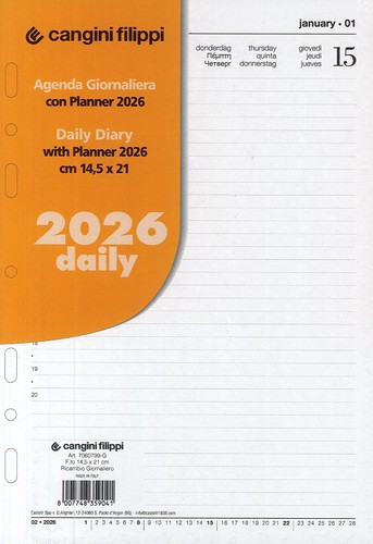 Ricambio organizer agenda - organizer,