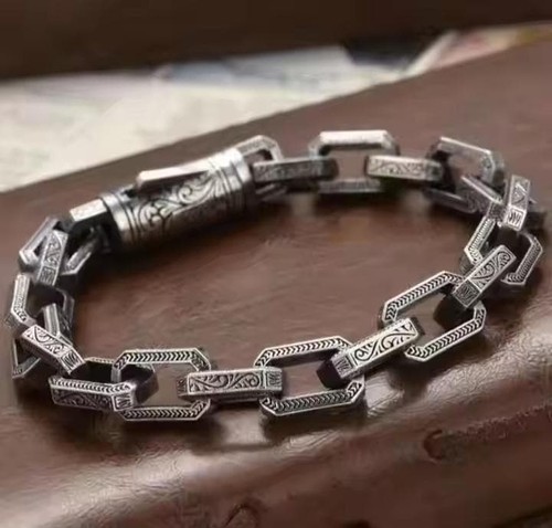 Bracciale vintage catena - bracciale,