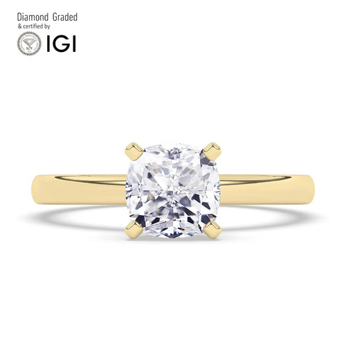Anello fidanzamento cuscino - anello,