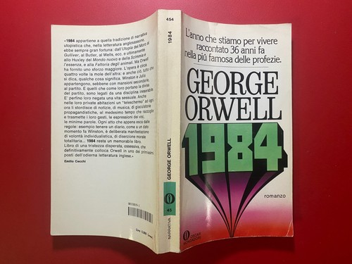 George orwell 1984 mondadori - -,