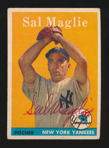 1958 topps sal - 1958,