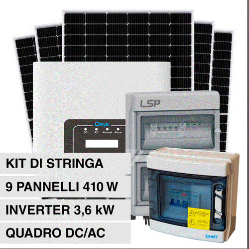 Kit pannelli solari - 9,