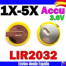 Accu 3.6v LiR2032 batería