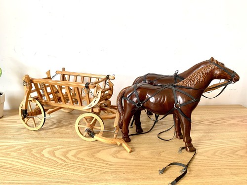 Coppia cavalli con aratro - di,
