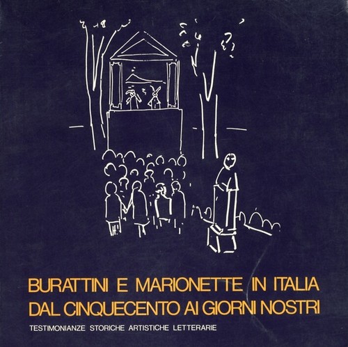Burattini marionette in - e,