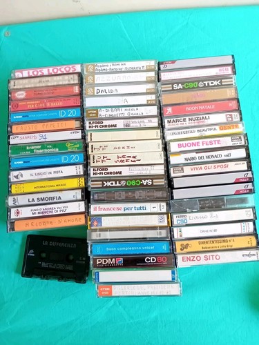 Lotto misto musicassette - misto, 50
