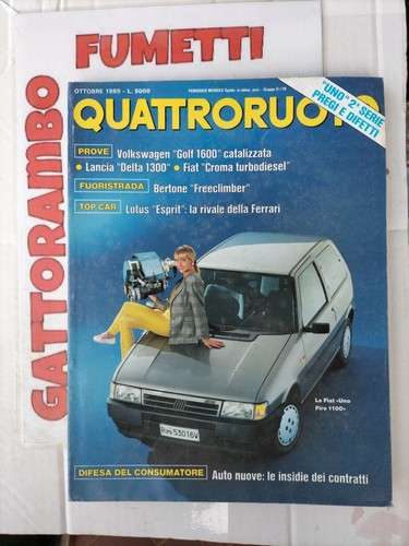 Quattroruote 408 fiat - fiat, uno