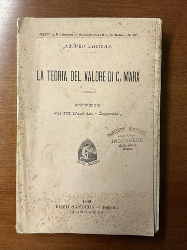 Arturo labriola teoria del - arturo, labriola,
