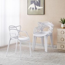 4x Sedie da Pranzo Stile