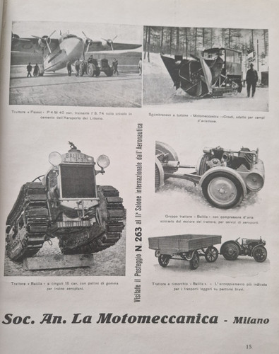 Motomeccanica trattore - la,
