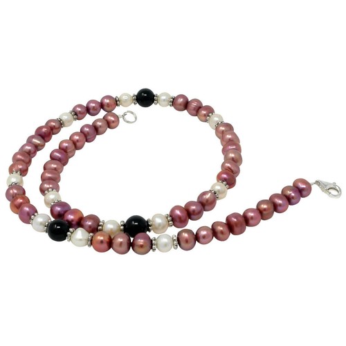 Collana perle acqua - collana, di