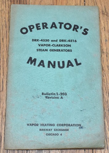 Vapor clarkson 1948 generatore - vapor,