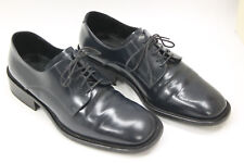 CARLO PIGNATELLI Scarpe Uomo Tg 7.5 Europa 40 Pelle Nera S7267 In Italia