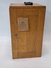 Microscopio Zeiss in scatola di legno originale angolo Zeiss Göttingen Bartels&Rieger