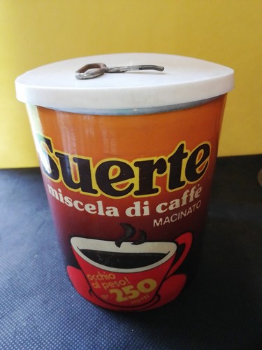 Scatola latta barattolo caffè - scatola,