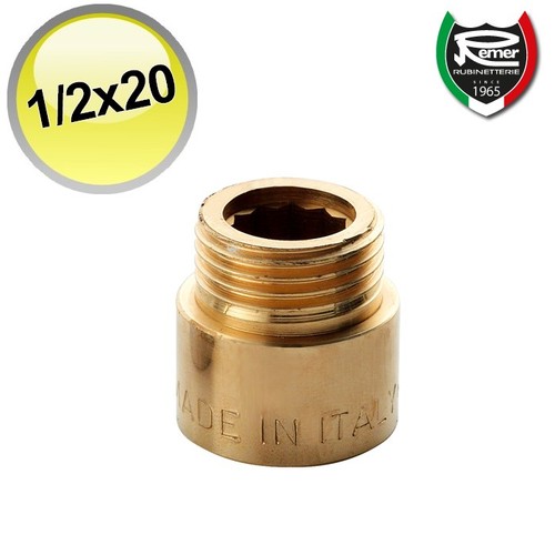 Prolunga ottone giallo - prolunga,