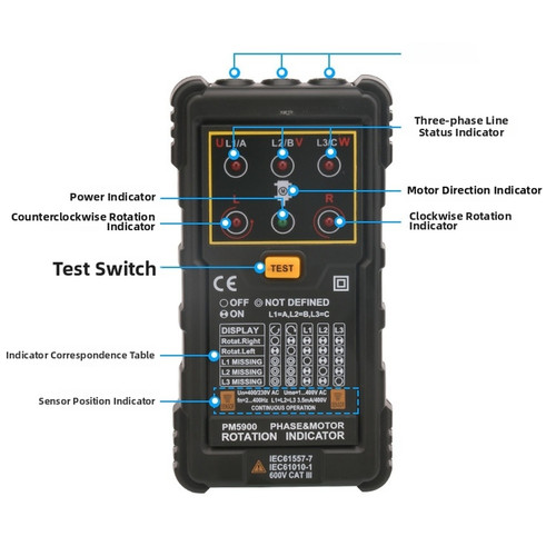 Peakmeter pm5900 tester - pm5900,