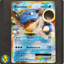 BLASTOISE EX 21/108 - Pokemon XY Evoluzioni - ITALIANO - EXCELLENT/NEAR MINT