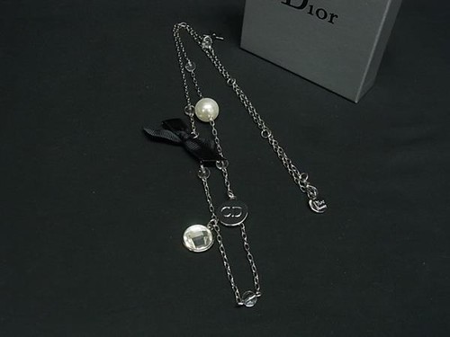 Dior nastro perle - nastro, collana