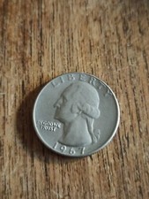 Un Quarter Dollar Argent US