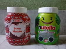 2 Barattoli Vuoti Nutella