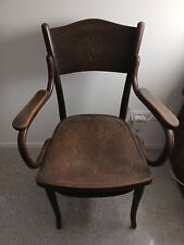 J. & J. Kohn ANTICA SEDIA con BRACCIOLI legno FAGGIO CURVATO tipo Thonet CHAIR