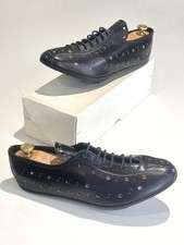 Scarpe ciclismo vintage pelle