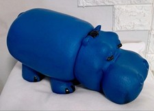  Figure pupazzo mascotte ippopotamo vintage Pippo Lines 30 cm