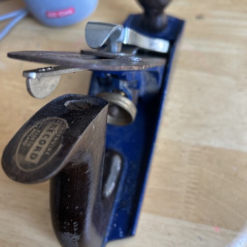 Record smoothing plane - record, no