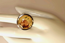 Anello Dolca & Gabbana argento anello con sigillo "Donna" DJ0177, misura 53