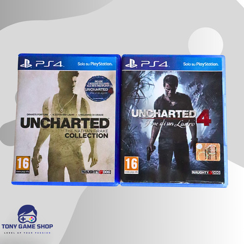 Uncharted saga completa ps4 - uncharted,